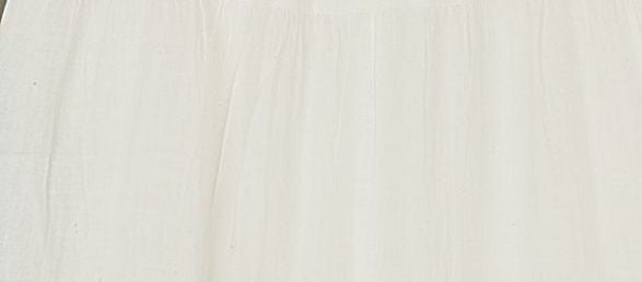 White Seven 7 Yard Cotton Belly Dance Skirt