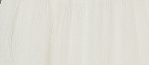 White Seven 7 Yard Cotton Belly Dance Skirt