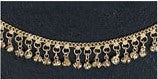 Gold Belly Dance Costume Jewelry Ankle Bracelet with Bells